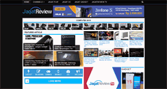 Desktop Screenshot of jagatreview.com